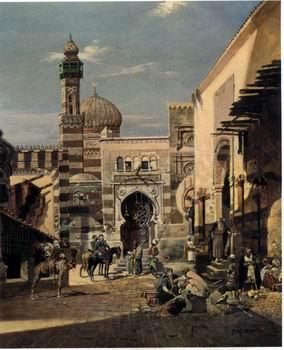 unknow artist Arab or Arabic people and life. Orientalism oil paintings 558 Germany oil painting art
